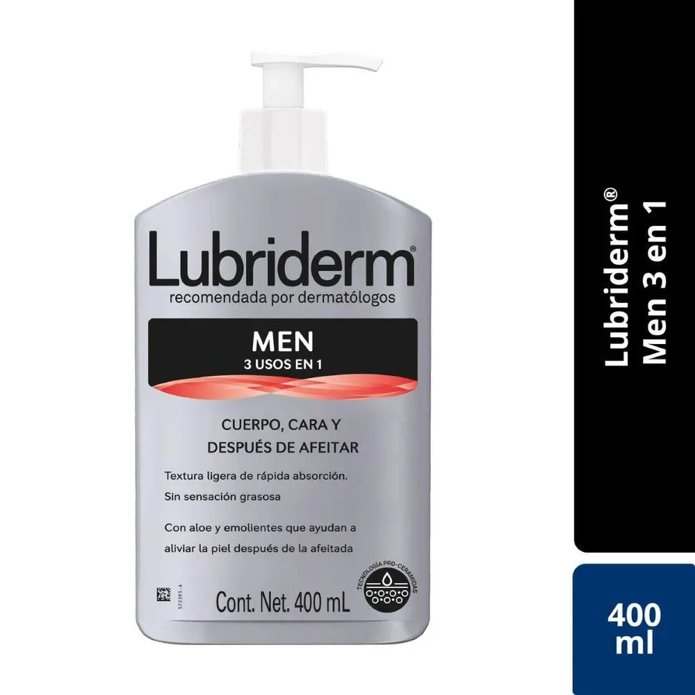 Crema corporal LUBRIDERM for men